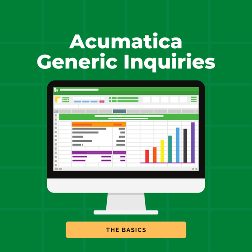 Learn Acumatica Generic Inquiries